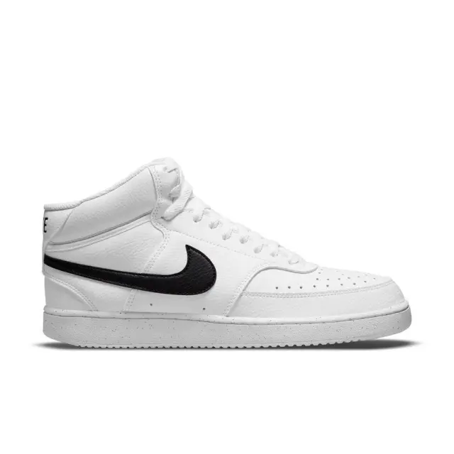 Nike Court Vision Mid Next Nature (DN3577-101) - Λευκό-Μαύρο