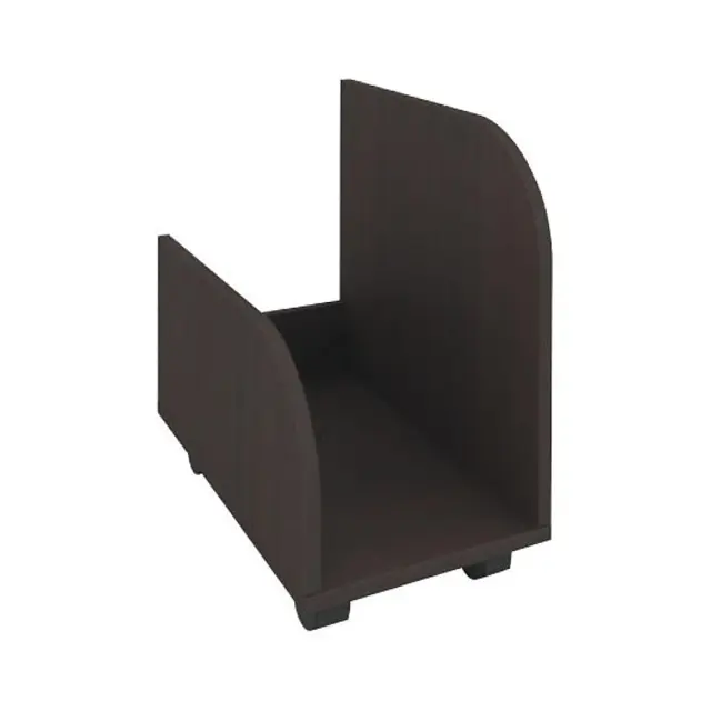 Βάση Η/Υ Τροχήλατη Σκούρο Wenge Μελαμίνη 50x30x52cm