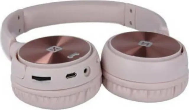 Bluetooth STEREO ΑΚΟΥΣΤΙΚΑ ΜΕ ΜΙΚΡΟΦΩΝΟ – ΡΑΔΙΟ FM – ΥΠΟΔΟΧΗ ΚΑΡΤΑ ΜΝΗΜΗΣ SWISSTEN TRIX ΡΟΖ (SW52510502) 2