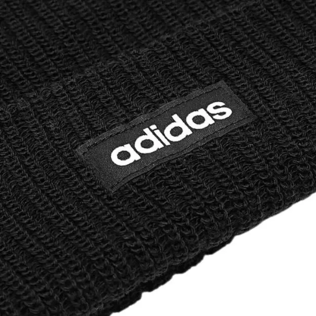 adidas Sportswear Kids Adults Linear Cuffed Beanie Μαύρο KG0057 (adidas Sportswear) - Large 3