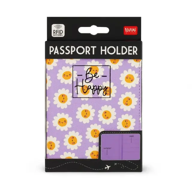 Legami® Θήκη Διαβατηρίου με Προστασία RFID- Daisy