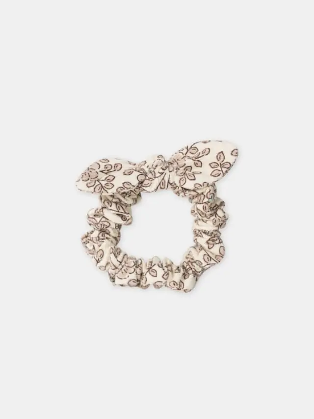 Παιδικά Λαστιχάκια Μαλλιών Floral Scrunchies ΜΩΒ - One Size 3