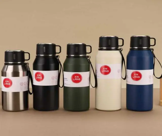 Φορητό παγούρι-θερμός - 1000ml - 413265 - Black 3