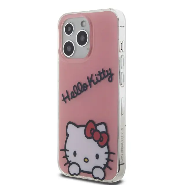 Hello Kitty IML Daydreaming Logo Case for iPhone 13 Pro Pink 2