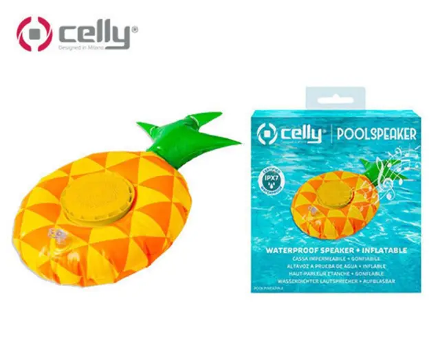 Celly Pool Αδιάβροχο Ηχείο Bluetooth Ανανά/ 411.757764 (Celly)
