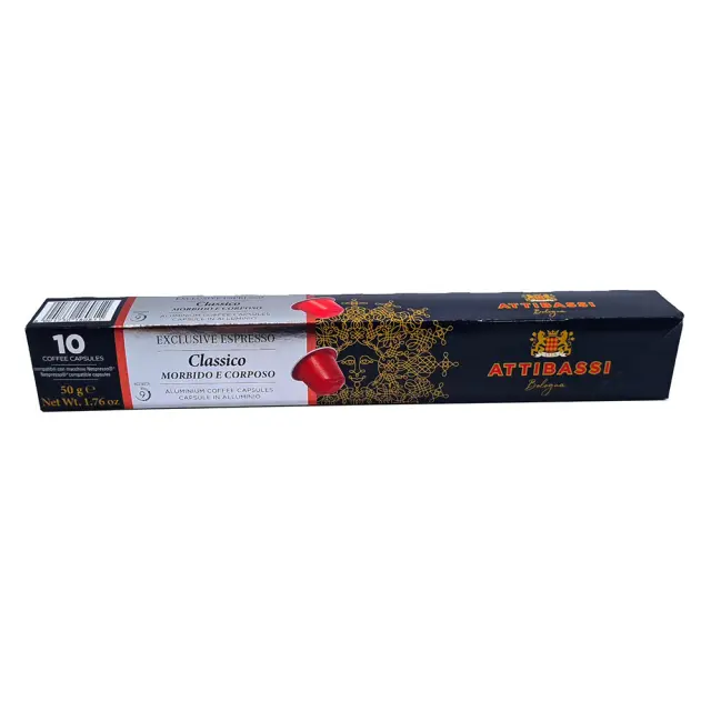 ATTIBASSI COFFEE CAPSULES CLASSICO BLEND