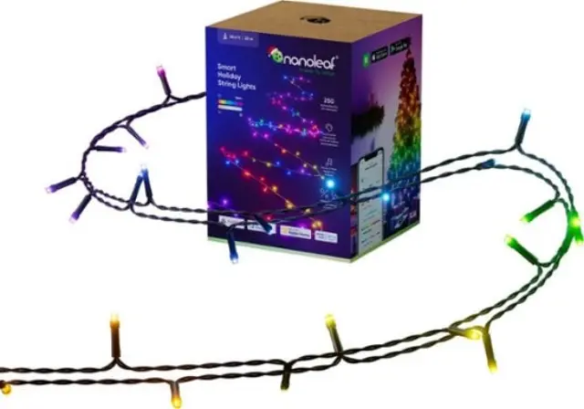 Nanoleaf - Holiday String Lights - 20M - 250LEDs - Electronics