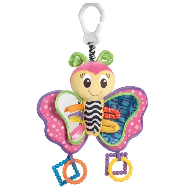 Playgro Κρεμαστό Παιχνίδι Κούνιας και Καροτσιού με Μασητικό και Καθρέφτη για 0m+