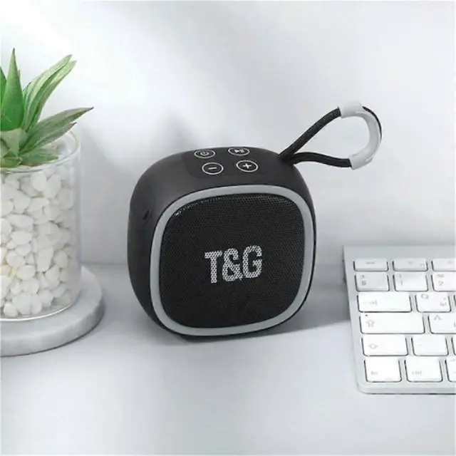 T&G TG659 Ηχείο Bluetooth με Ραδιόφωνο και Διάρκεια Μπαταρίας έως 1 ώρες Black 2