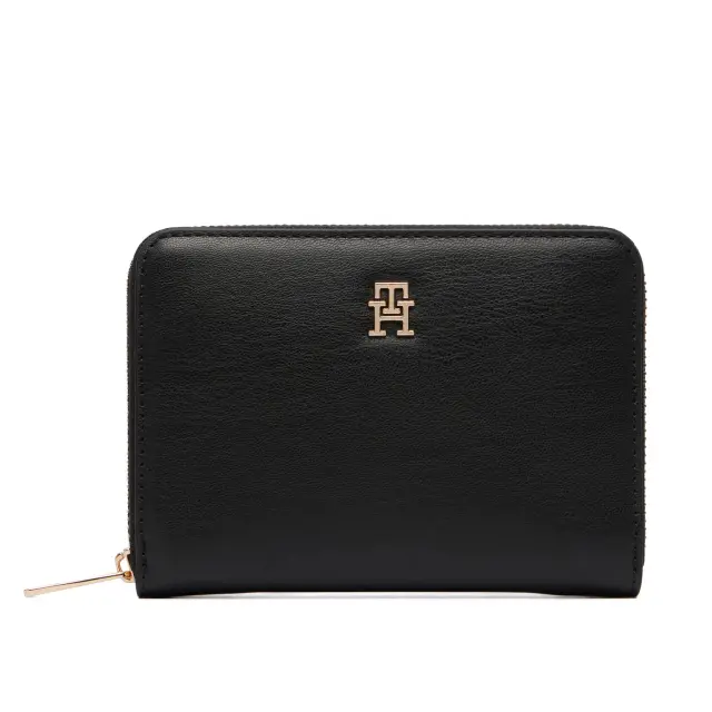Γυναικείο Σετ Δώρου Πορτοφόλι+Μπρελόκ Tommy Hilfiger Medium AW0AW18955-BDS Μαύρα Μαύρο - One Size 2