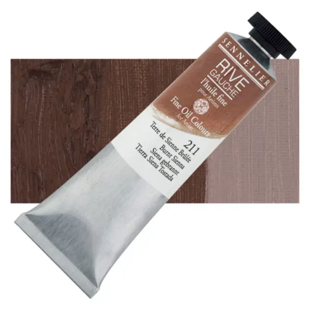 Sennelier Λάδι Rive Gauche 211 Burnt Sienna - 40ml