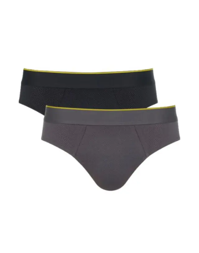 Sloggi Men EVER Airy H Brief C2P ανδρικό σλιπ σετ 2τμχ 10216213-M014