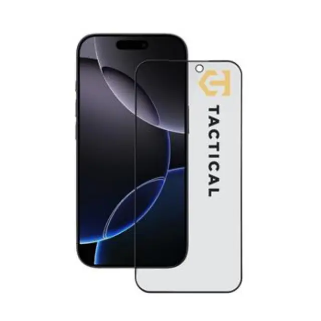 Tactical Glass Shield Privacy Stealth 5D for Apple iPhone 17 Pro Max Black