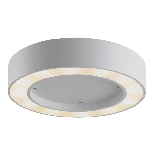 Στρογγυλό LED Φωτιστικό Οροφής Levo VK/02079/W/W Λευκό 18W 3000K IP54 Ø25.3x6cm Άσπρο