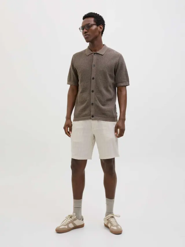 JPSTACE MYKONOS CHINO SHORTS SRT Moonbeam - XXL 2