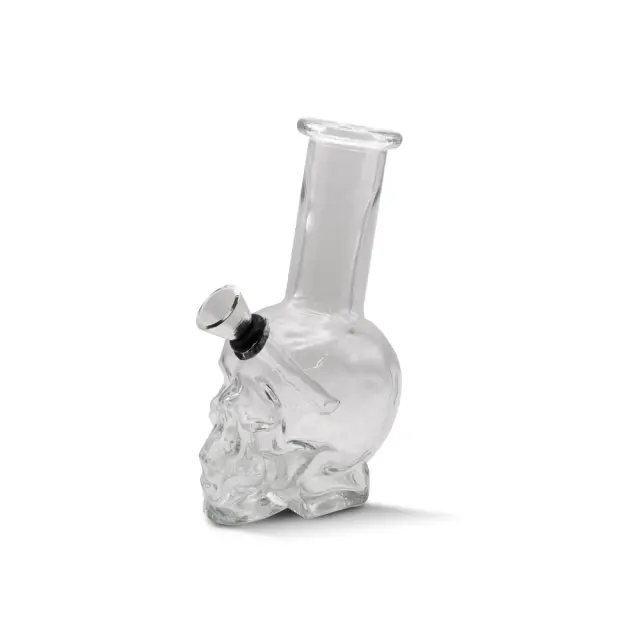 Nirvana Skull 14cm Γυάλινο Bong