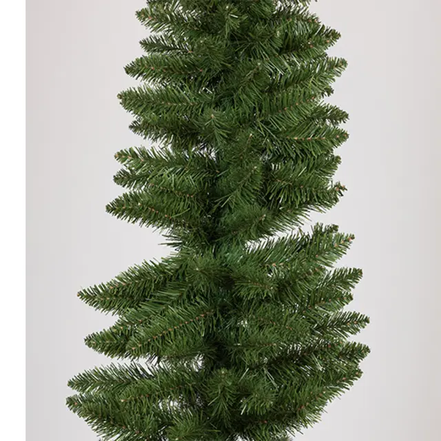 Δέντρο πράσινο PVC super slim διαστάσεων 210x56cm Eurolamp 600-30671 2