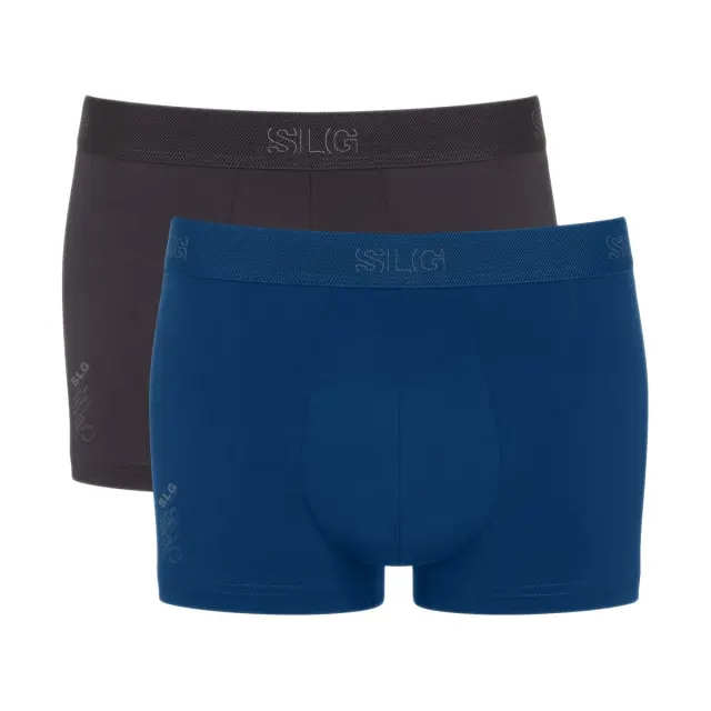 Sloggi Ανδρικό Boxer SLG Base - Διπλό Πακέτο, Χρώμα Black Combination