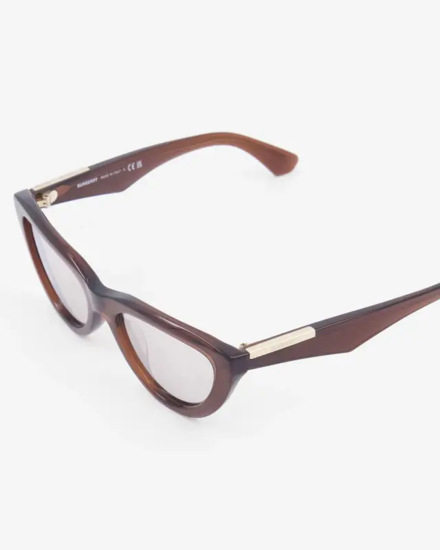 Burberry BE4436U 41448V Γυναικεία Cat-Eye Γυαλιά Ηλίου Καφέ - 55 mm 3
