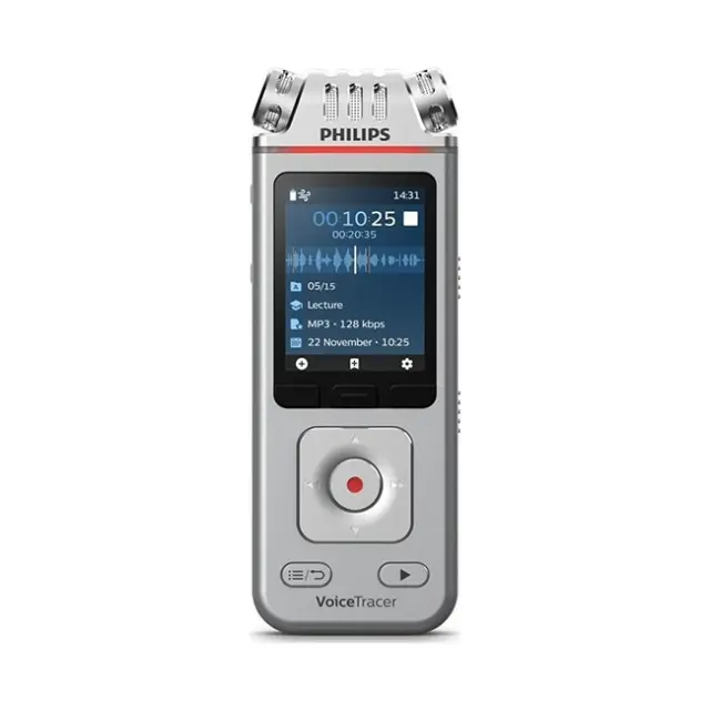 Philips Συσκευή Υπαγόρευσης DVT4115 8GB Silver (DVT4115)