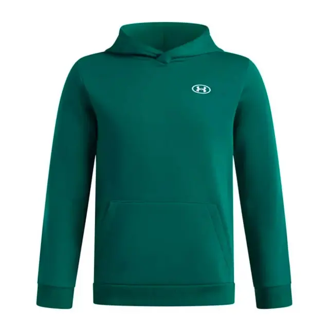 Under Armour Boy's Rival Fleece Hoodie Πράσινο 6013382-312 (Under Armour)