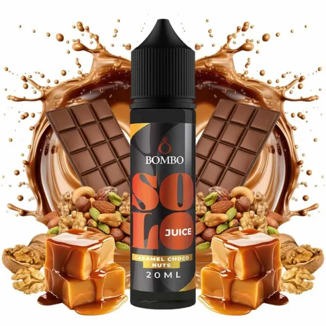 Bombo Solo Juice Caramel Choco Nuts 10ml/60ml