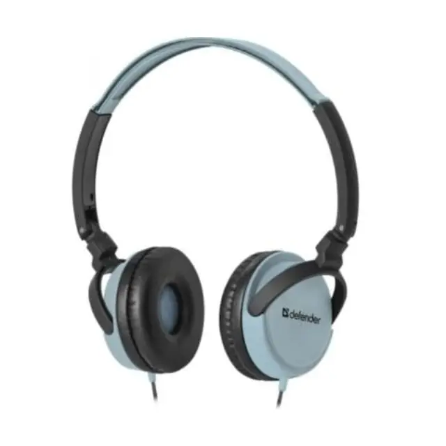 DEFENDER ACCORD 160 STEREO ΑΚΟΥΣΤΙΚΑ HEADSET JACK 3.5mm 1.2m ΜΑΥΡΟ ΜΠΛΕ