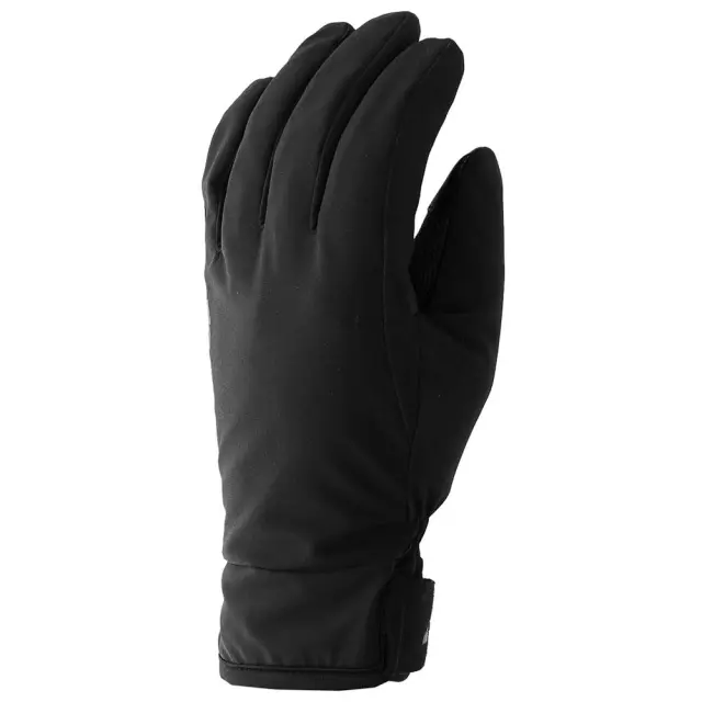 4F Gloves Cas Deep Black 4FWAW24AGLOU087-20S - M