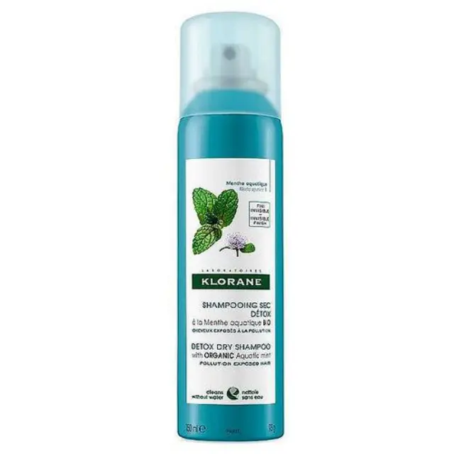 Klorane | Aquatic Mint Ξηρό Σαμπουάν για Βαθύ Καθαρισμό Για Προστασία Από Τη Ρύπανση | 150ml