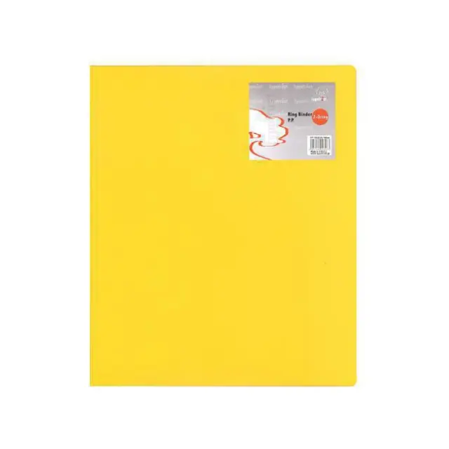 Typotrust Ντοσιέ PΡ Α4 με 2 Κρίκους/Ράχη 2,6cm Κίτρινο (FP15022-05)