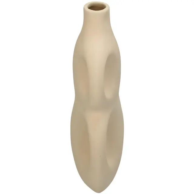 Βάζο Μπεζ Δολομίτης 16.3x11x26.3cm 2