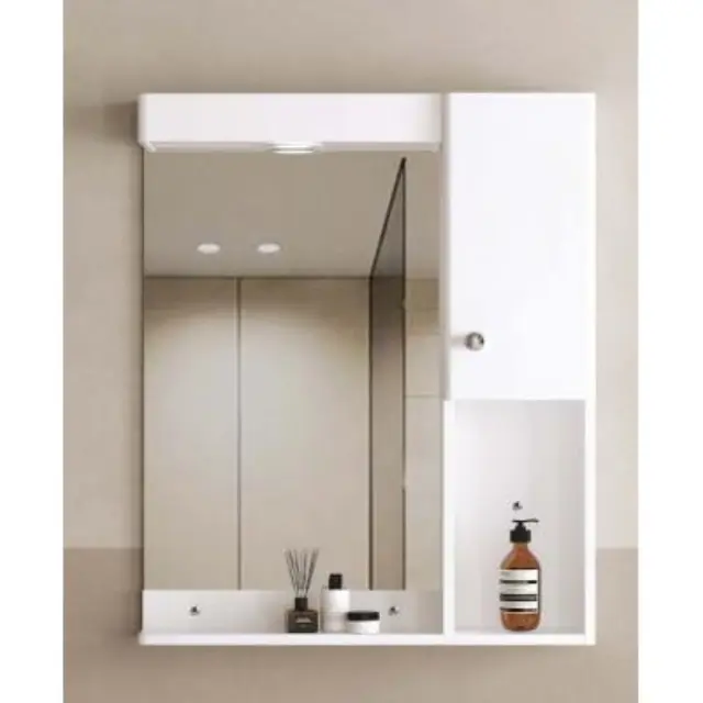 50-6072 APOLLO ΕΡΜΑΡΙΟ 60*72 PVC WHITE GLORIA