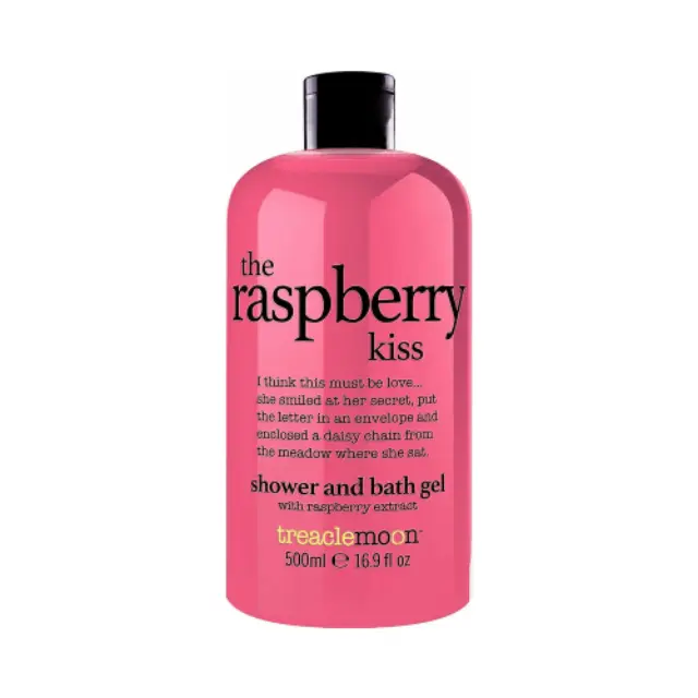 Treaclemoon The Raspberry Kiss Shower and Bath Gel Ενυδατικό Αφρόλουτρο με Άρωμα από Σμέουρα, 500ml