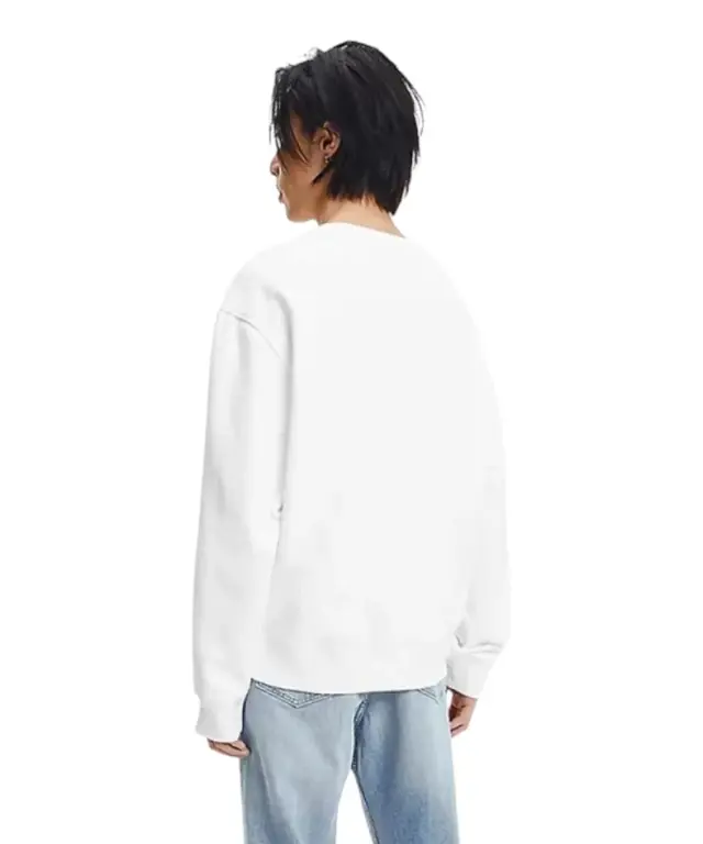 Calvin Klein - Ανδρικό Φούτερ Regular Fit J30J320044-YAF Λευκό - XL 3
