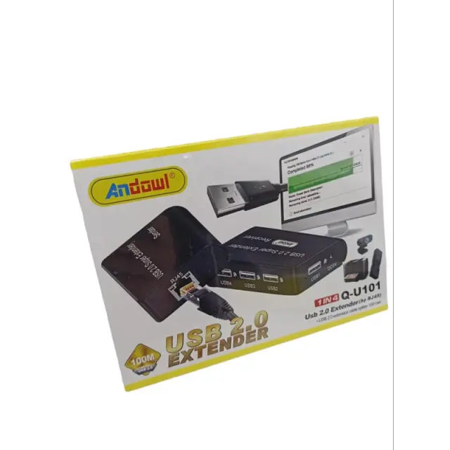 USB 2.0 EXTENDER 4 ΘΕΣΕΩΝ ANDOWL Q-U101 2