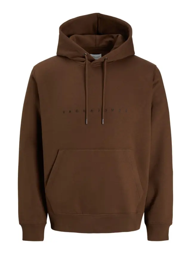 JJESTAR JJ SWEAT HOOD NOOS - Cocoa