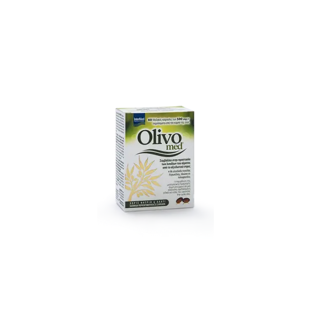 Intermed Olivomed Συμπλήρωμα Διατροφής για την Προστασία των Λιπιδίων του Αίματος απο το Οξειδωτικό Στρες 60caps