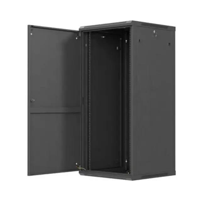 Lanberg Καμπίνα Rack 19" 27U 600X600 Black (WF01-6627-00B) 2