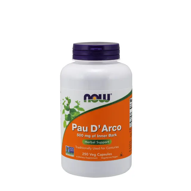 Now Foods Pau D' Arco 500 mg 250 Veg Capsules