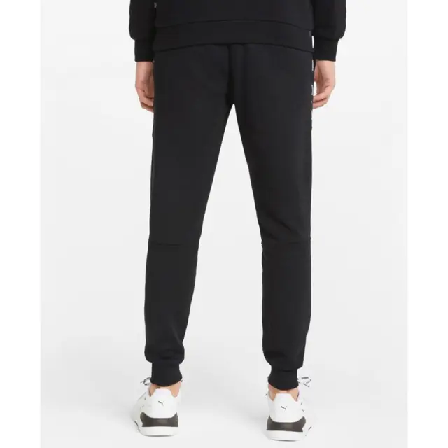 Puma Ess Tape Sweatpants (849042-01) - Μαύρο 2