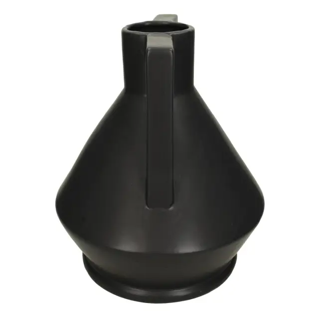 Βάζο Μαύρο Κεραμικό 26.3x26.3x22.5cm 2