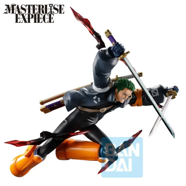 Banpresto One Piece Roronoa Zoro Burst of Energy Ichibansho Masterlise Expiece Συλλεκτική Φιγούρα 15cm 2