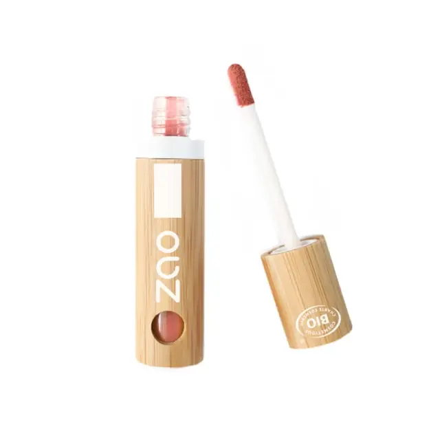 Zao Organic Color & Repulp Lip Oil – Βιολογικό lip balm με χρώμα για φυσικό όγκο - 042 Orange