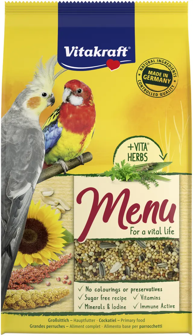 Vitakraft - Menu Vital for parakeets 1kg - Pet Supplies