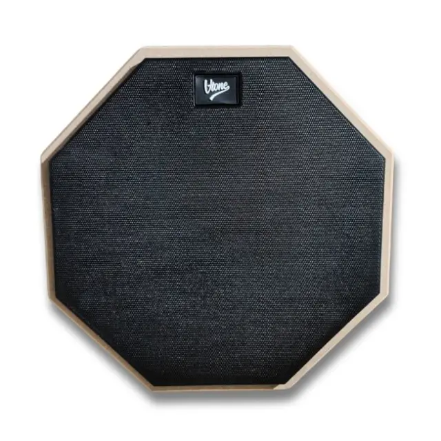 V-TONE PD12 BK practice drum pad 12 inches black M8 thread for stand