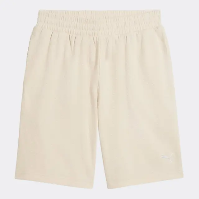 Puma Men's Essentials Elevated 9inch Shorts Κρεμ 692021-87 (Puma) - Small 3
