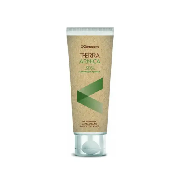 Genecom | Terra Arnica | Κρέμα με Εκχύλισμα Άρνικας 30% για Ανακούφιση Πόνων | 75ml