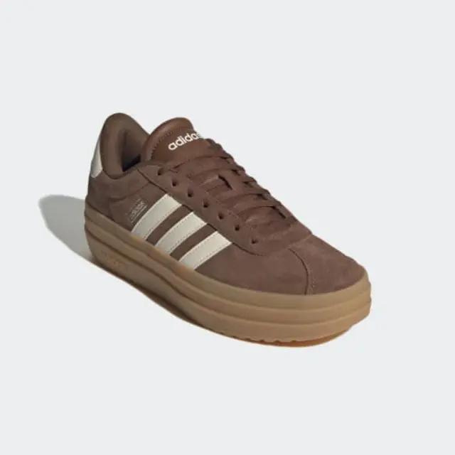 adidas Sportswear Women's VL Court Bold Suede Καφέ JH5340 (adidas Sportswear) - 41 ⅓ 3