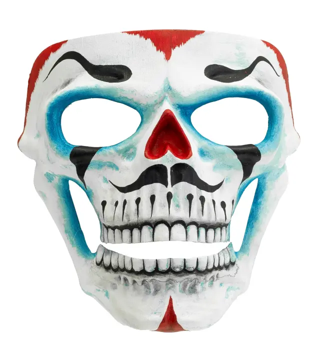 Αποκριάτικο Αξεσουάρ Μάσκα Dia de Los Muertos (Widmann) (W-08474) 2