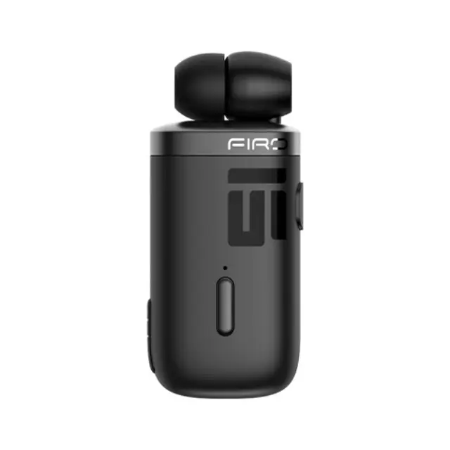 Firo H18 In-ear Bluetooth Handsfree Ακουστικό Πέτου Μαύρο 3